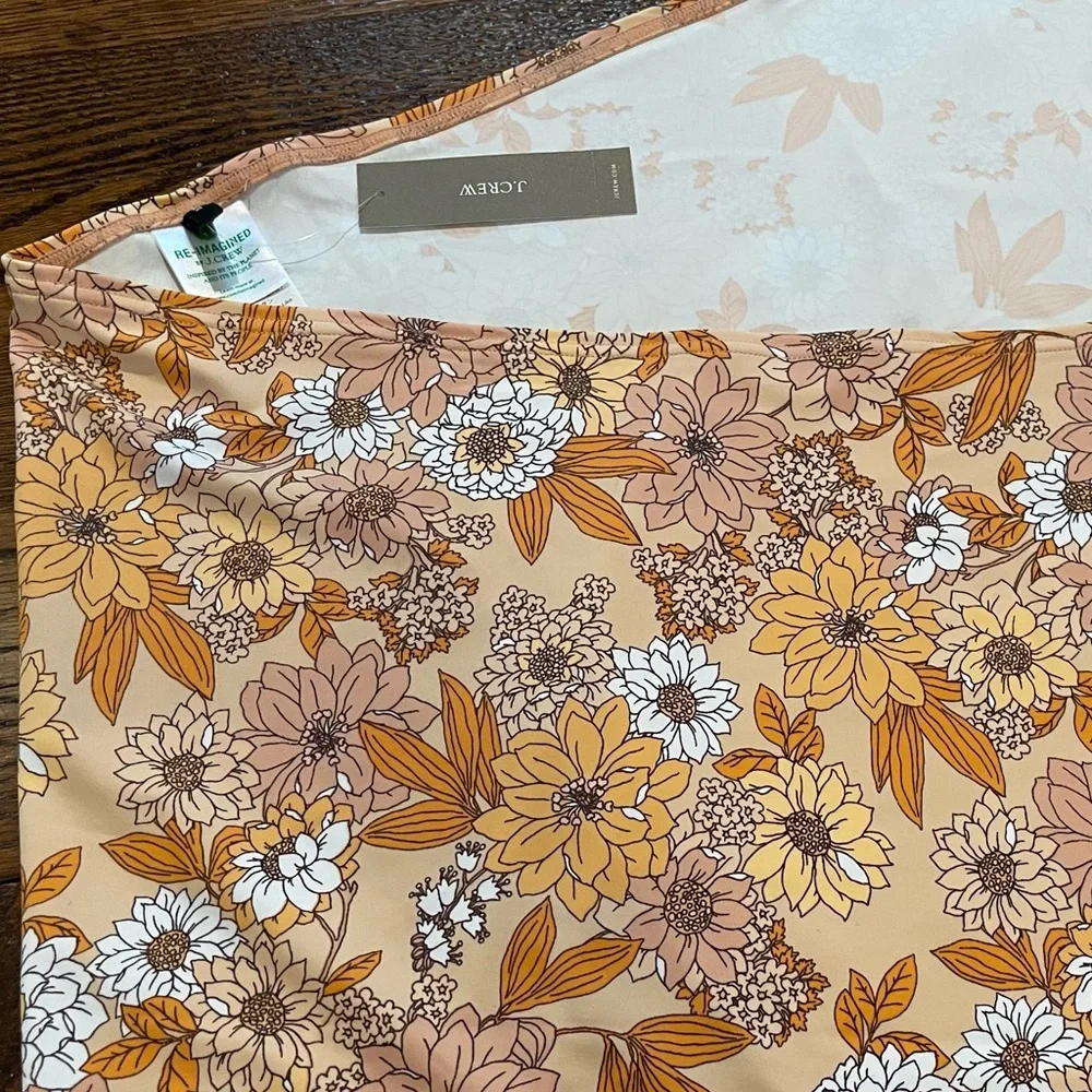 J. Crew Zinnea Floral Swim Sarong Cover Up S-M - Picture 8 of 10